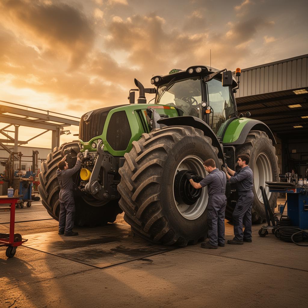 Service pneumatique industriel et agricole